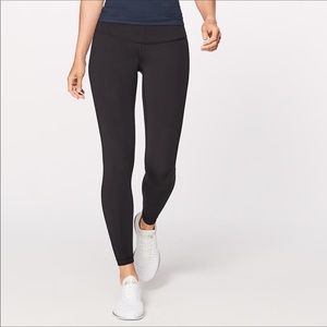 Lululemon black leggings size 8